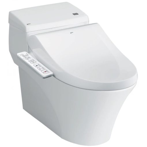 bồn cầu + nắp rửa điện tử AC-1017R+CW-H18VN/BW1