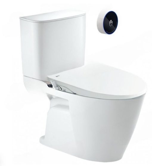 bồn cầu + nắp rửa cơ ACT-602+CW-S15VN/BW1